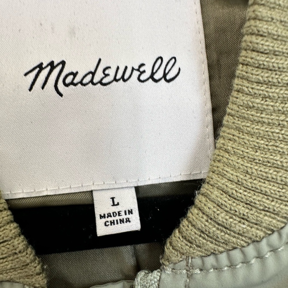Madewell Side Zip Bomber Jacket - Picture 3 of 5